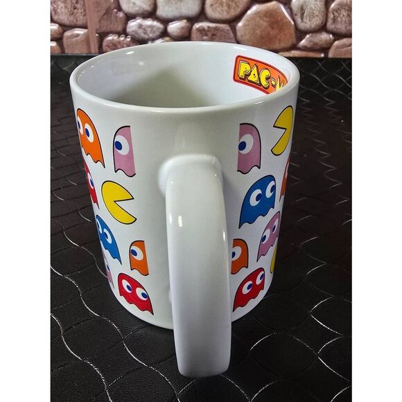 Vintage Pac-Man Coffee Mug Cup Bandai Namco - Picture 2 of 8